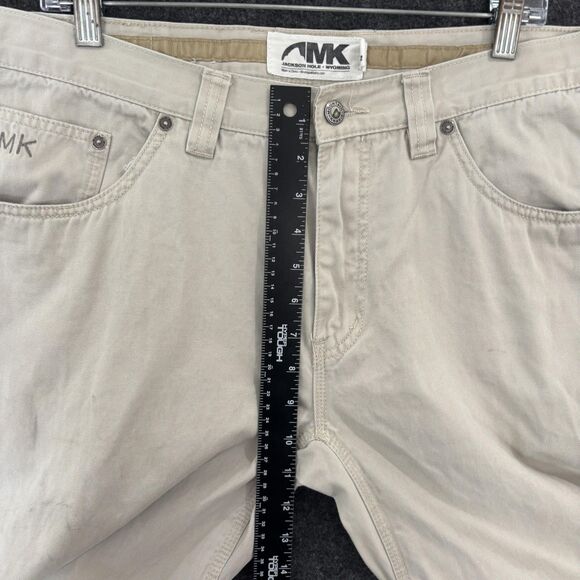 Mountain Khakis Pants Mens 38x32 Khaki Cotton Canvas Chino Workwear 5-Pocket - Picture 10 of 14